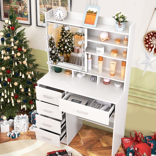 Vanity set desk - set, with