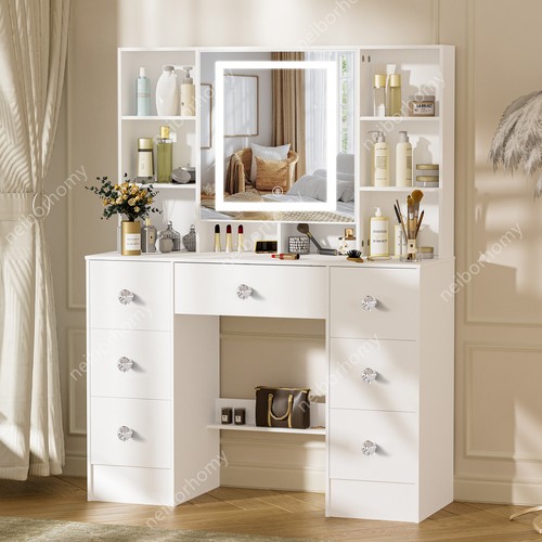 Drawers lighted vanity - drawers,