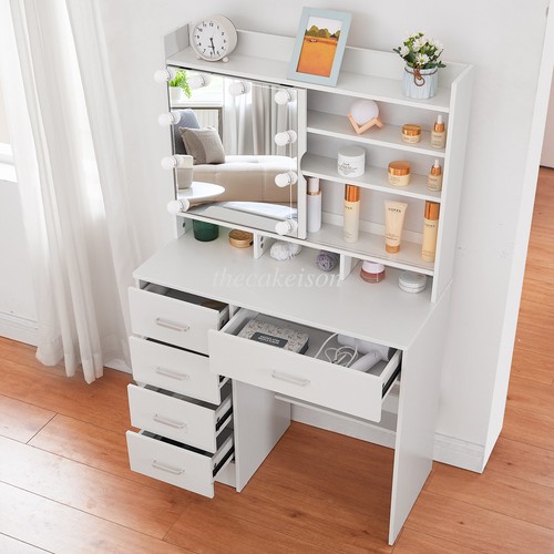 Vanity desk set led - set,