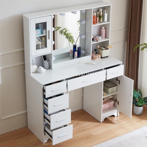 Vanity set makeup - vanity, desk